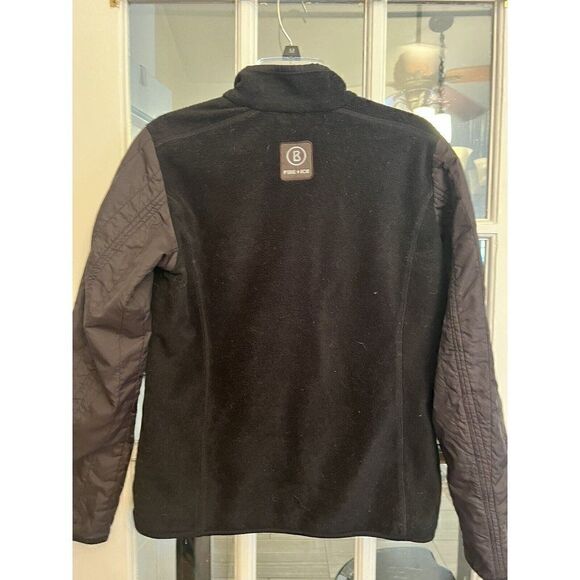Bogner Fire Ice size 8 Second Layer Fleece Full Zip Ski Jacket Black         Ee - Picture 5 of 8